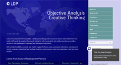 Desktop Screenshot of leisuredevelopment.co.uk