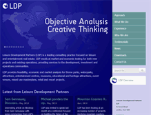 Tablet Screenshot of leisuredevelopment.co.uk